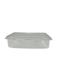 VASCHETTE SF RETT. PIATTE 500GR PET PZ100