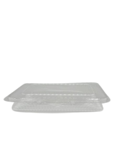 VASCHETTE SF RETT. PIATTE 250GR PET PZ 100