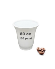 BICCHIERI IN PLASTICA 80CC PZ 100