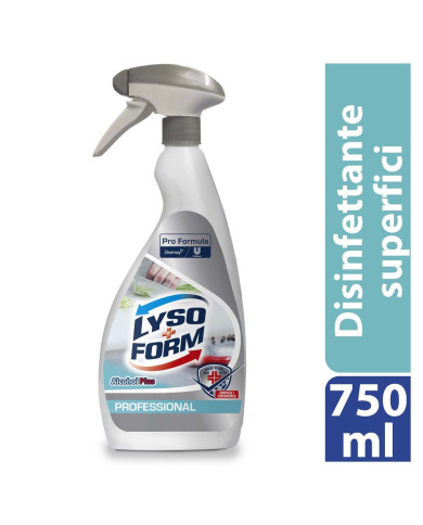 LYSOFORM ALCOHOL PLUS DISINFETTANTE SPRAY 750 ML