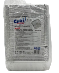 VASCHETTE ALLUMINIO 3 PRS L (R62L) PZ 100