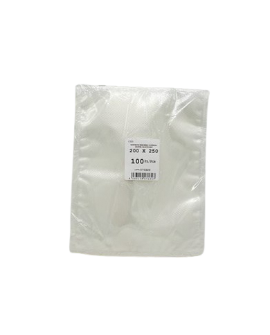BUSTE SOTTOVUOTO GOFFRATE 20X25 PZ 100