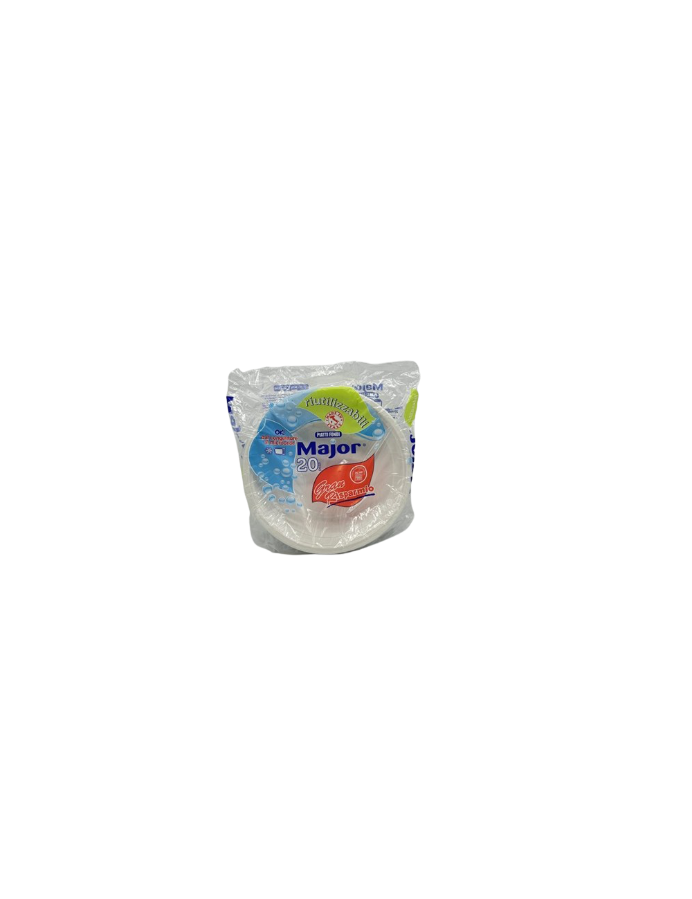 PIATTI FONDI RIUTILIZZABILI PZ20