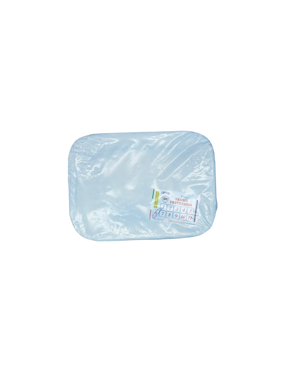 VASSOI CARTONE PATINATI BIANCO N 5 KG 10