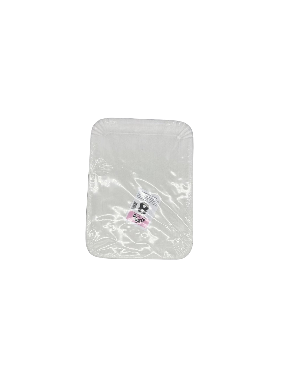 VASSOI CARTONE PATINATI BIANCO N 8 KG 10