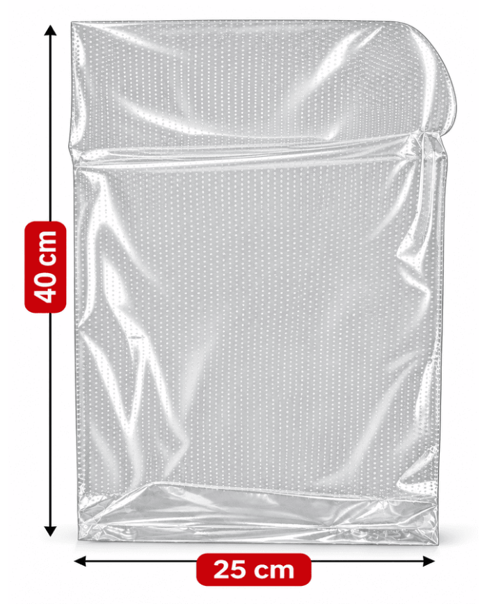BUSTINE PP MICROFORATI 25X40 KG 10