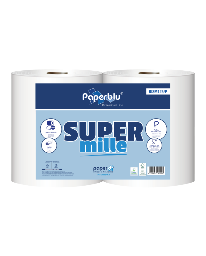 BOBINE DI CARTA P.C. SUPER 1000 KG 2