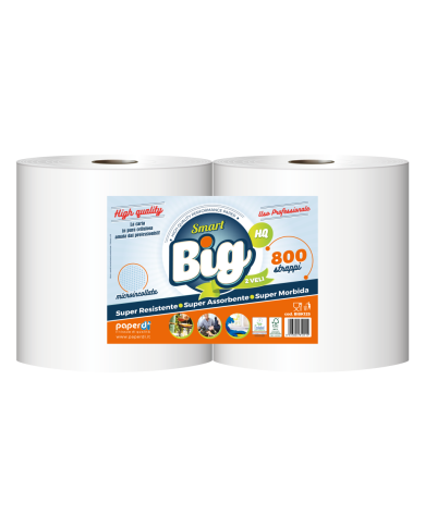 BOBINE DI CARTA PC SMART BIG 2V KG 2,5