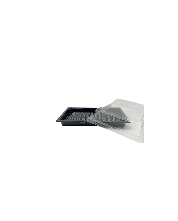 COPERCHI IN PET PER CON. SUSHI 185X129X20 PZ50