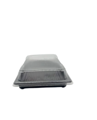 CONTENITORI NERI IN PET PER SUSHI 215X135X20 PZ50