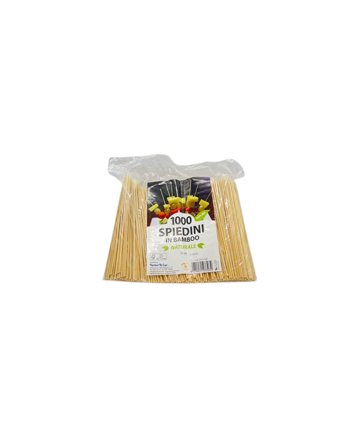 SPIEDINI IN BAMBOO LUNGH. 15 CM. DIAM. 2,5 PZ1000