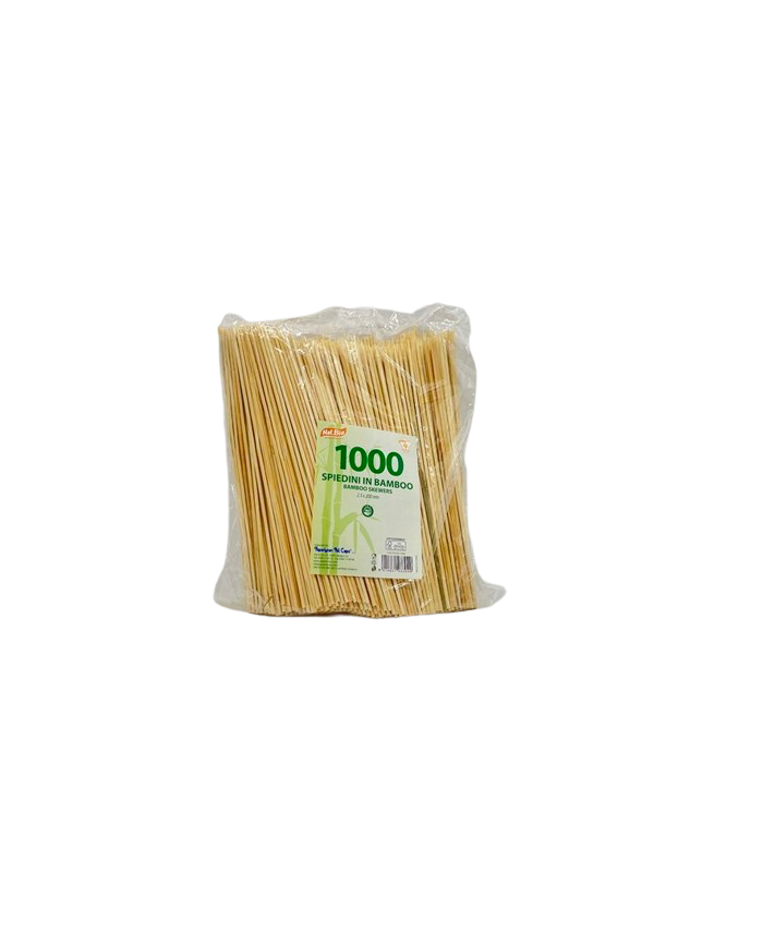 SPIEDINI IN BAMBOO LUNGH. 20 CM. DIAM. 2,5 PZ1000