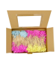 STUZZICADENTI CON FRILL COL. ASSOR. 100 MM PZ1000