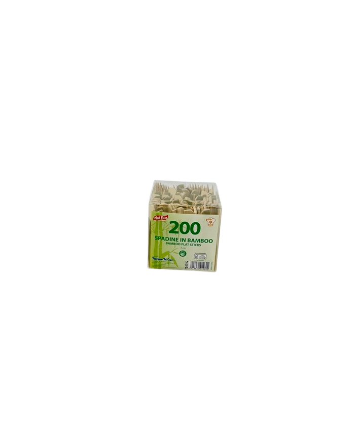 SPADINE IN BAMBOO 7 CM COLORE NATURALE PZ 200
