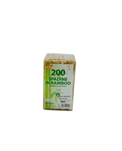 SPADINE IN BAMBOO 12 CM COLORE NATURALE PZ 200