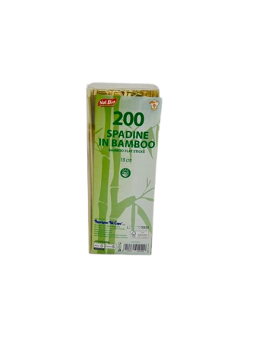 SPADINE IN BAMBOO 18 CM COLORE NATURALE PZ 200