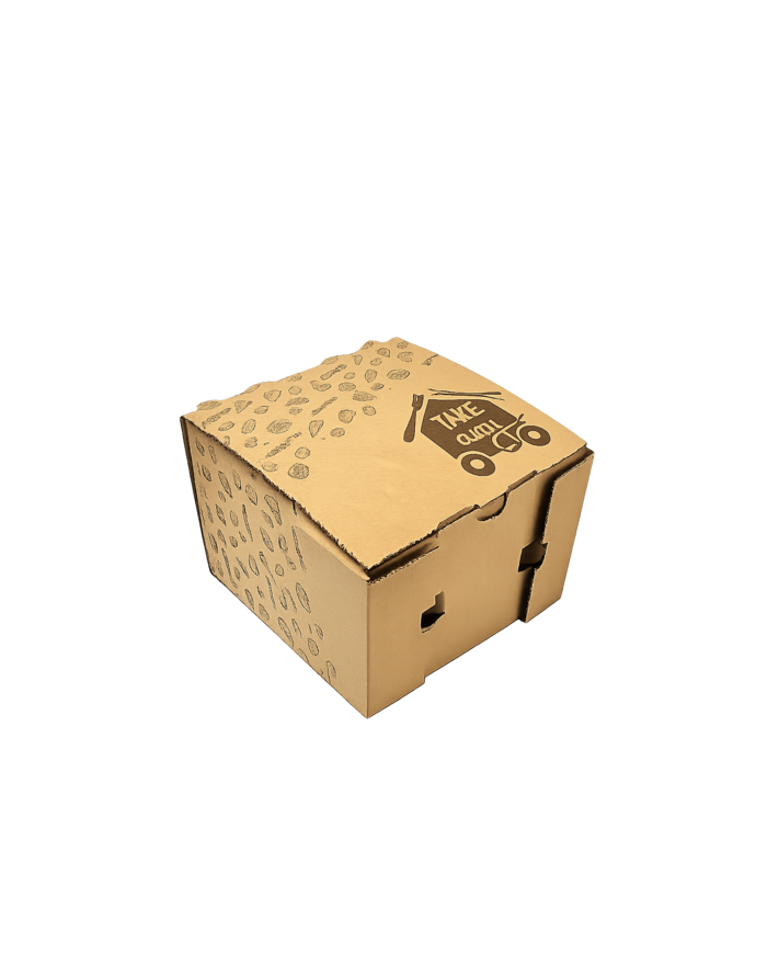 SCATOLA HAMBURGER XLARGE  15X15X10 CM PZ 100