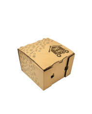 SCATOLA HAMBURGER XLARGE  15X15X10 CM PZ 100