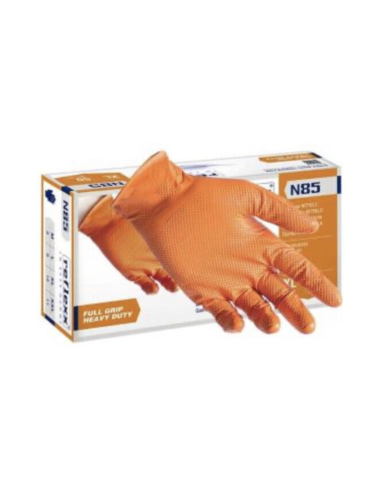 GUANTI FULL GRIP ORANGE PZ 50 MIS XL