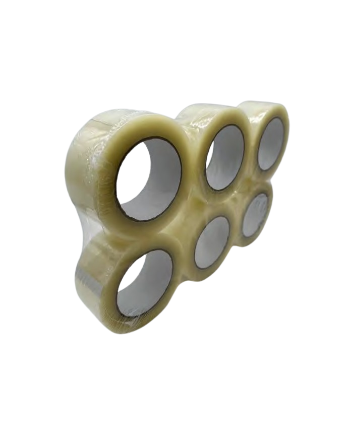NASTRO ADESIVO TRASPARENTE 50X66 PZ 6
