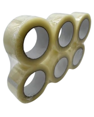 NASTRO ADESIVO TRASPARENTE 50X66 PZ 6