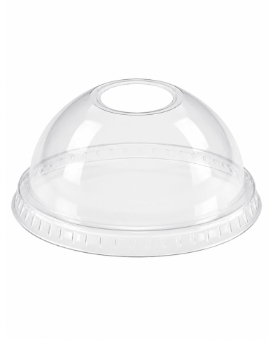 COPERCHI DOME PET 350/500 CON FORO – 50 PZ