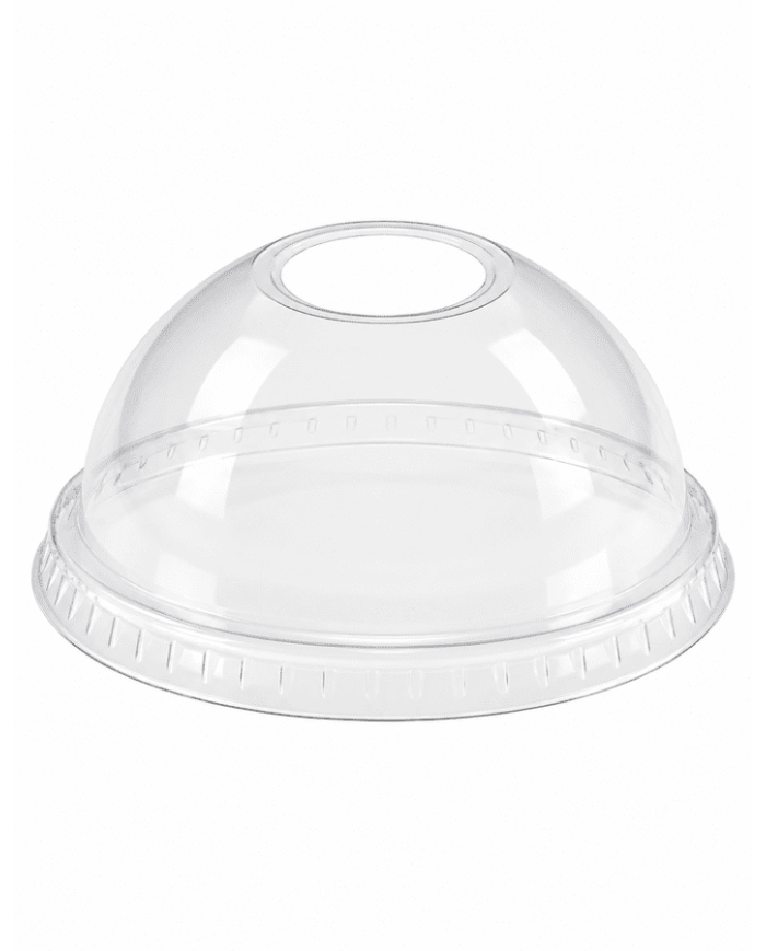 COPERCHI DOME PET 350/500 CON FORO – 50 PZ