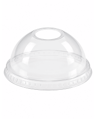 COPERCHI DOME PET 350/500 CON FORO – 50 PZ