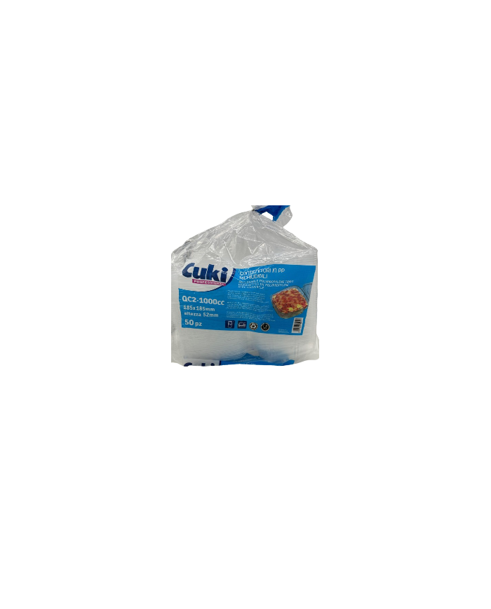 VASCHETTE QUADRATE X MICRONDE 1000CC