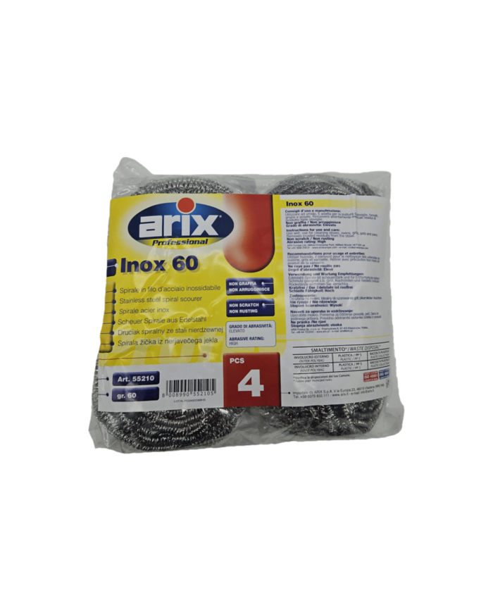 SPIRALE IN ACCIAIO INOX 4 PZ