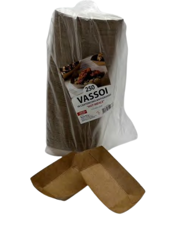 Vassoio Cartone Oro Per Dolci 14x21,5cm - Confezione Da 10 Pezzi