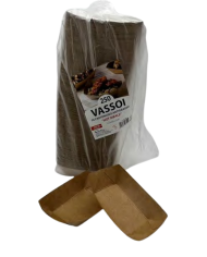 VASSOIO IN CART. ANTIGRASSO 15X11X4 PZ 125