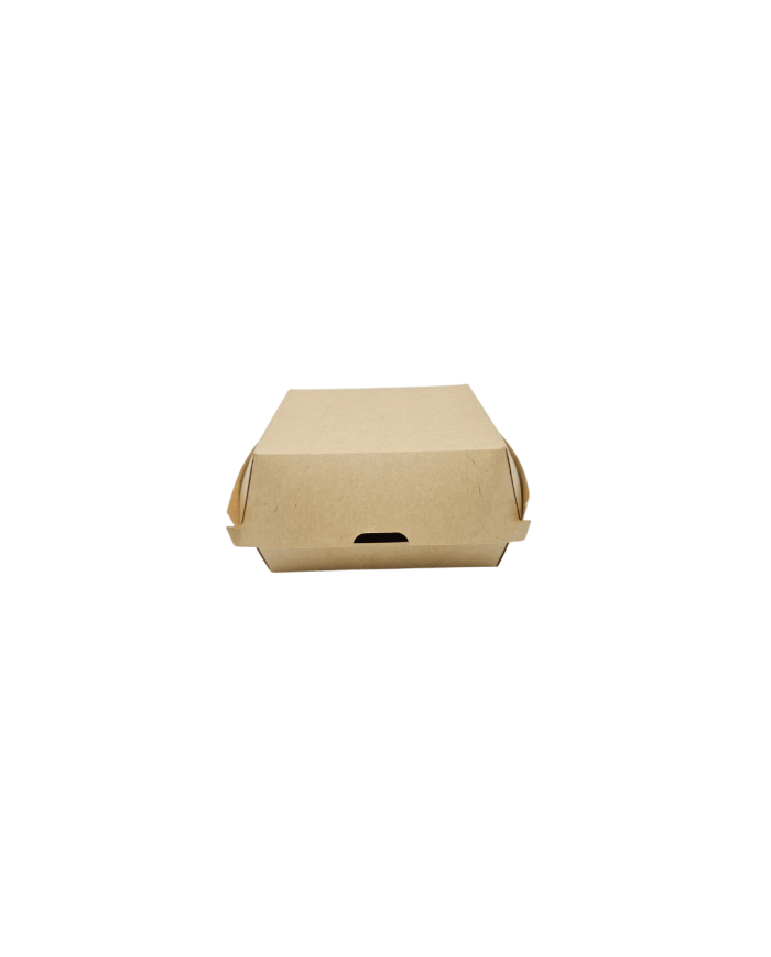 SCATOLA HAMBURGER 12X12X7 CARTONCINO KRAFT PZ 50