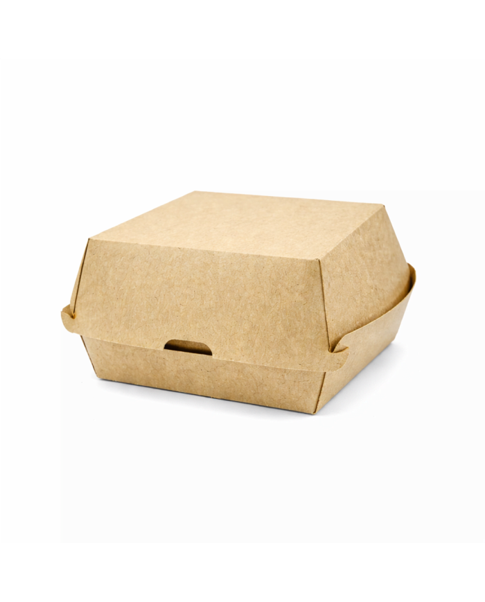 SCATOLA HAMBURGER 16X16X9 CARTONCINO KRAFT PZ 50