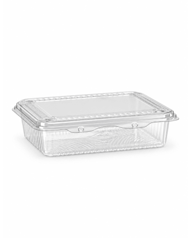 VASCHETTE SF RETT. PIATTE 150GR PET PZ100