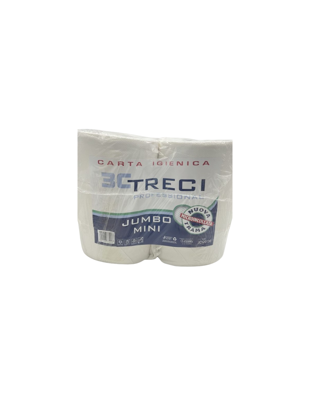 CARTA IGIENICA MINI JUMBO 180MTX12RT