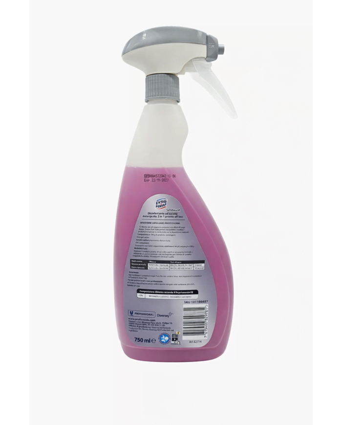 LYSOFORM SAFEGUARD 2IN1 DISINF. 750ML