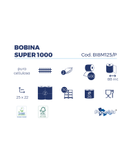 BOBINE DI CARTA P.C. SUPER 1000 KG 2