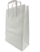 BUSTE IN CARTA BIANCA 27+12X37 MANICO PIATTO PZ 25