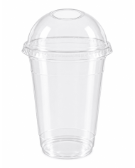 COPERCHI DOME PET 350/500 CON FORO – 50 PZ
