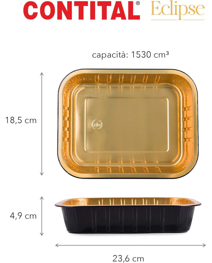 VASCHETTE ALLUMINIO 4/5 PRS G/B ULTRAFORZA PZ 50