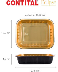 VASCHETTE ALLUMINIO 4/5 PRS G/B ULTRAFORZA PZ 50