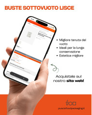 BUSTE SOTTOVUOTO LISCE 45X55 PZ 100