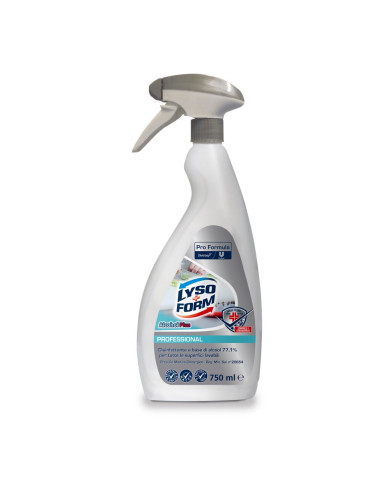 LYSOFORM ALCOHOL PLUS DISINFETTANTE SPRAY 750 ML