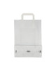 BUSTE IN CARTA BIANCA 27+12X37 MANICO PIATTO PZ 25