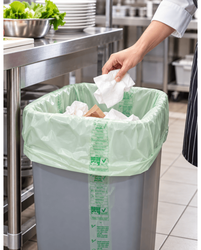 BUSTONI SPAZZATURA BIOCOMPOSTABILI 75X90 KG 10