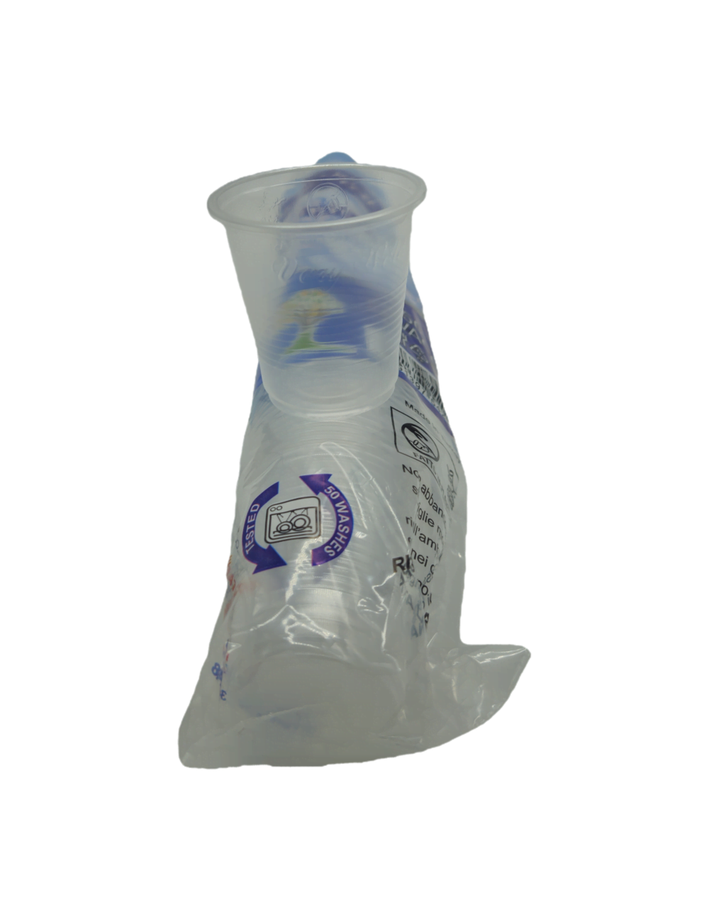 BICCHIERI TRASPARENTI 100CC PZ 100