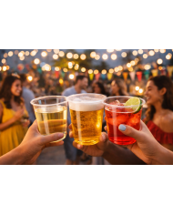 BICCHIERI IN PP 350CC TRASPARENTI PZ 50