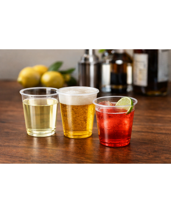 BICCHIERI IN PP 250CC TRASPARENTI PZ 50