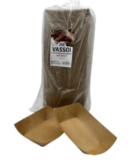 VASSOIO IN CART. ANTIGRASSO 21X15X4,5H PZ 250